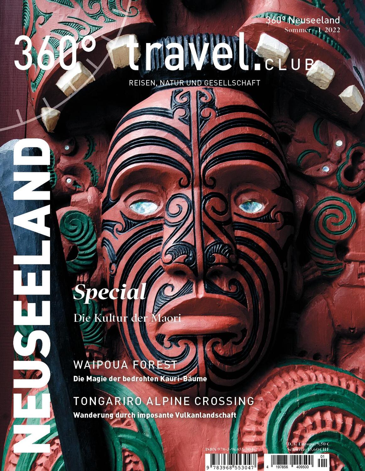 Cover: 9783968553047 | 360° Neuseeland - Ausgabe Sommer 1/2022 | Broschüre | 68 S. | Deutsch