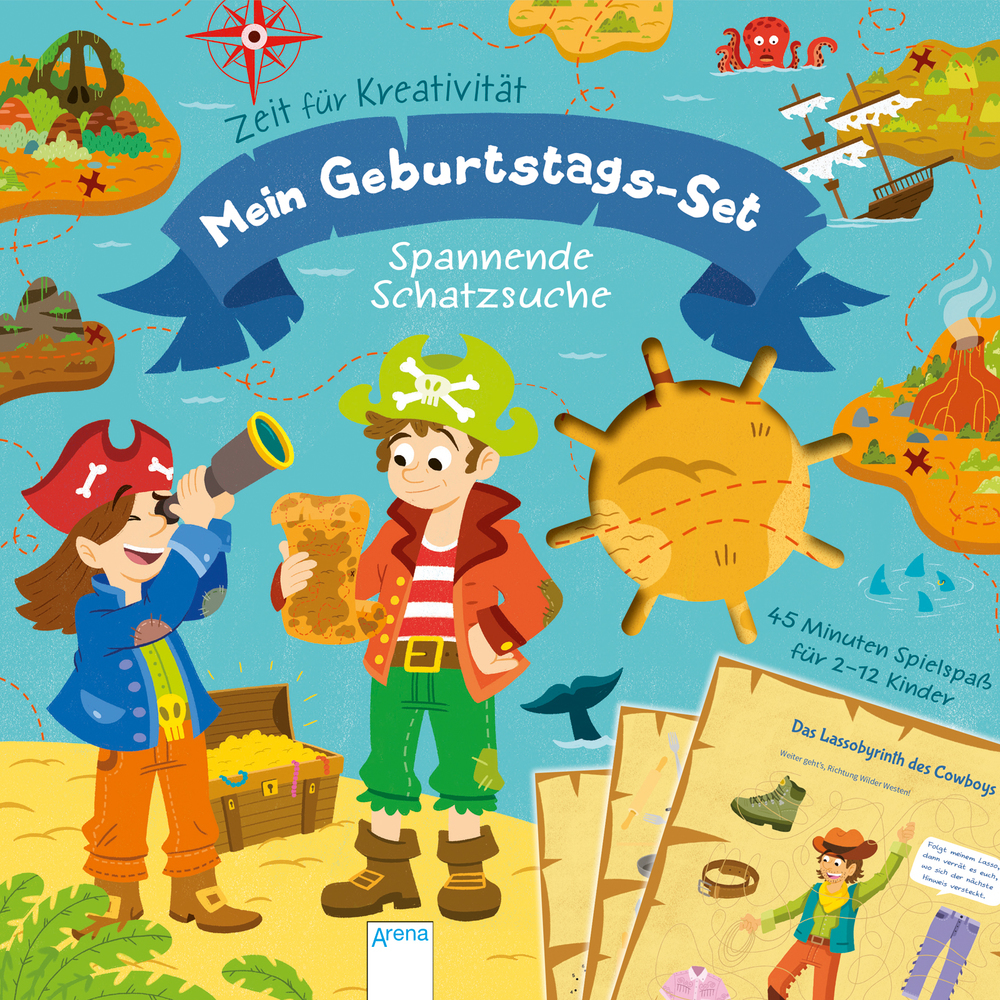 Cover: 9783401714110 | Mein Geburtstags-Set. Spannende Schatzsuche | Guillaume Blossier