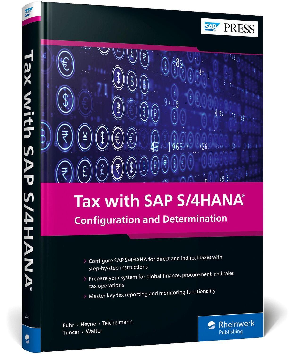 Cover: 9781493222452 | Tax with SAP S/4HANA | Configuration and Determination | Fuhr (u. a.)