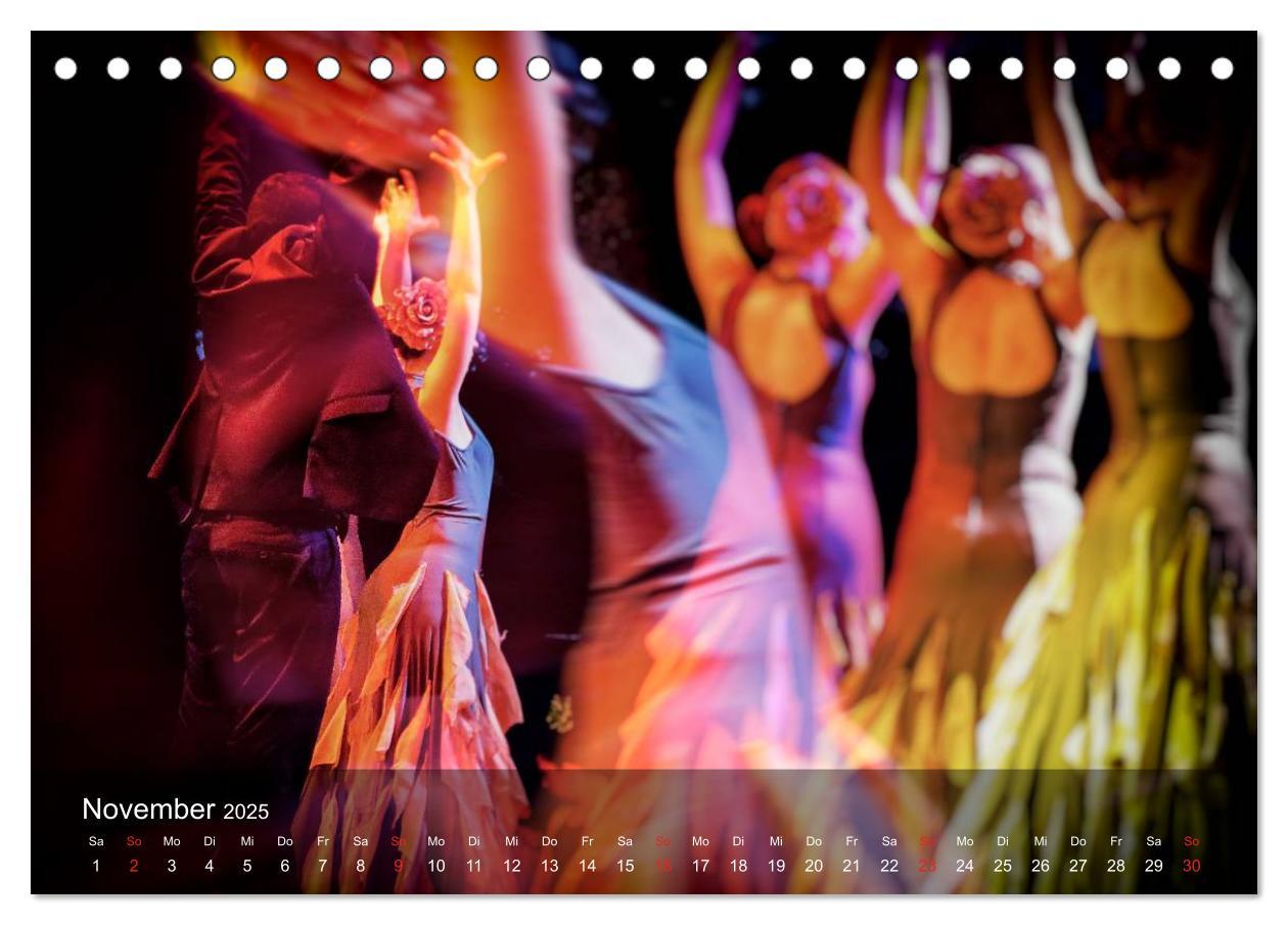 Bild: 9783435703050 | Flamenco - Tanz der Leidenschaft (Tischkalender 2025 DIN A5 quer),...