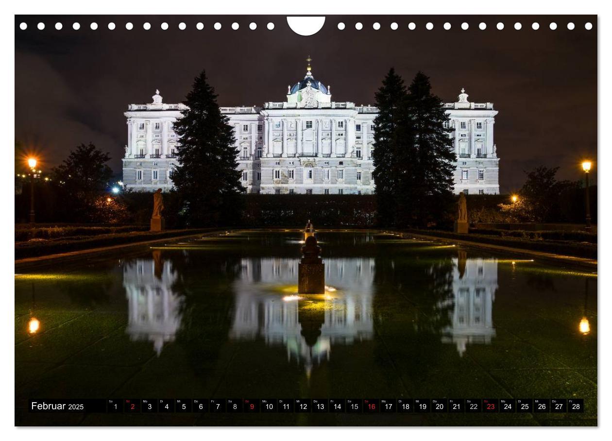 Bild: 9783435517800 | Madrid bei Nacht (Wandkalender 2025 DIN A4 quer), CALVENDO...