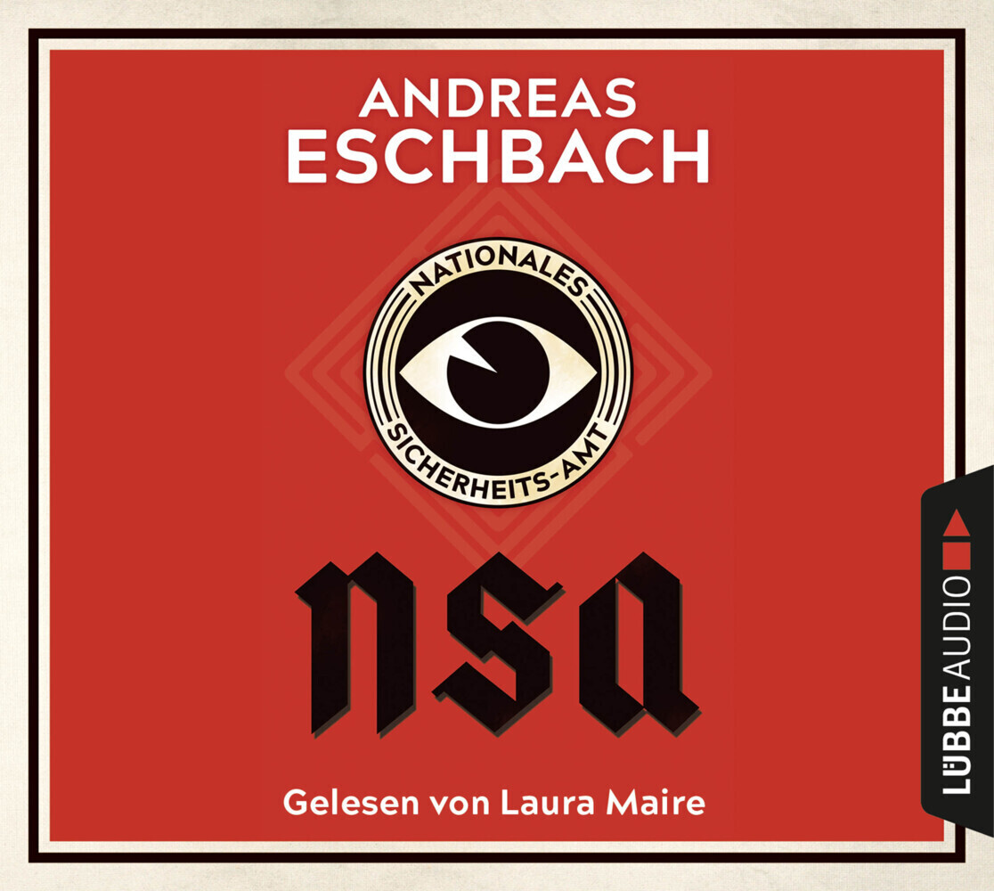 Cover: 9783785757635 | NSA - Nationales Sicherheits-Amt, 10 Audio-CD | Andreas Eschbach | CD