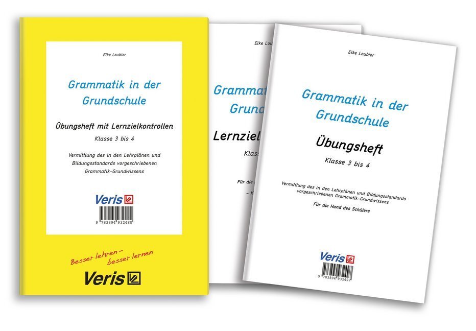 Cover: 9783894932480 | Grammatik in der Grundschule - Übungsheft mit Lernzielkontrollen...