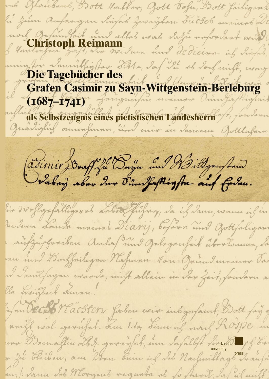 Cover: 9783737606226 | Die Tagebücher des Grafen Casimir zu Sayn-Wittgenstein-Berleburg...