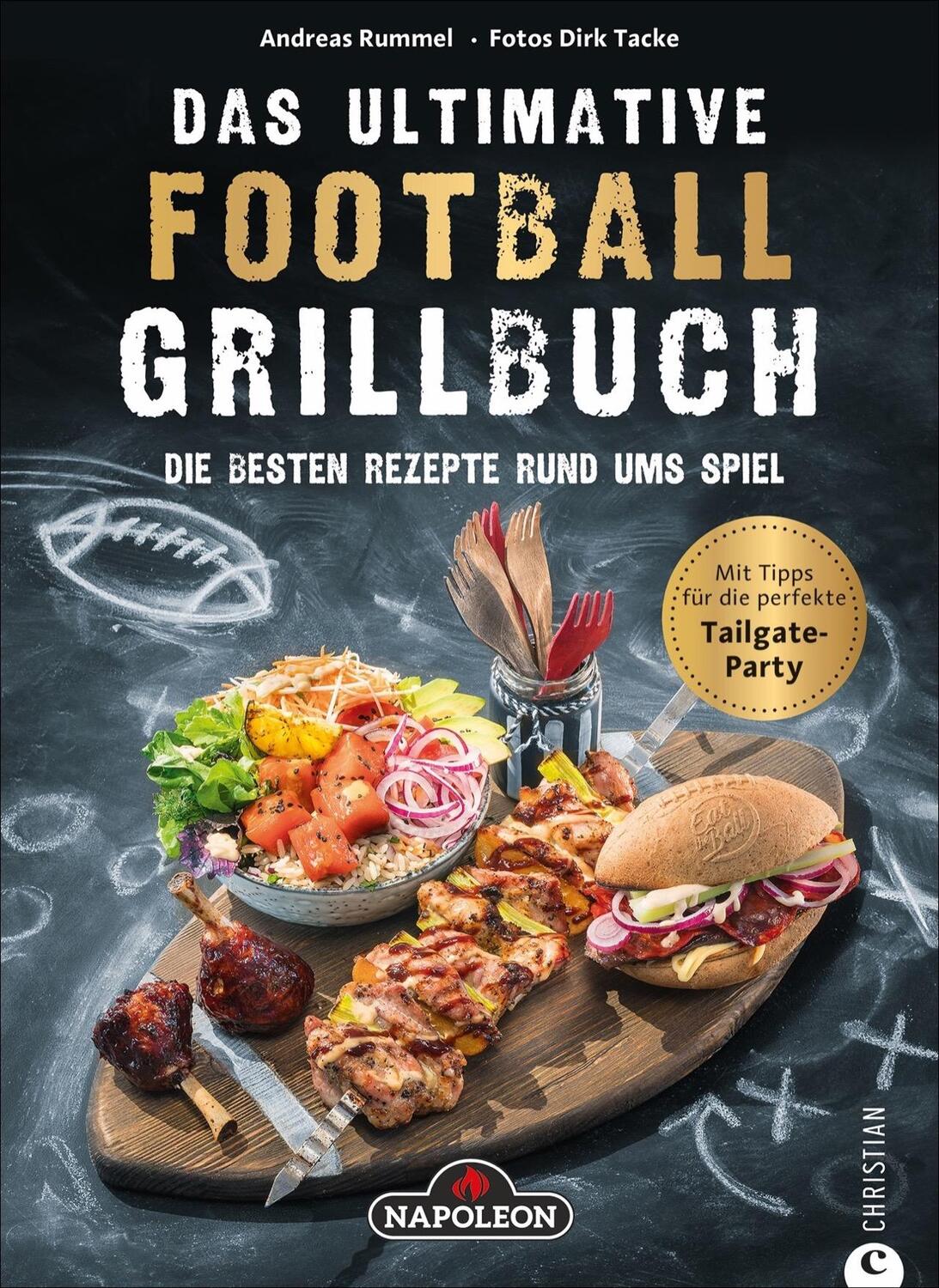 Cover: 9783959615020 | Das ultimative Football-Grillbuch | Die besten Rezepte rund ums Spiel