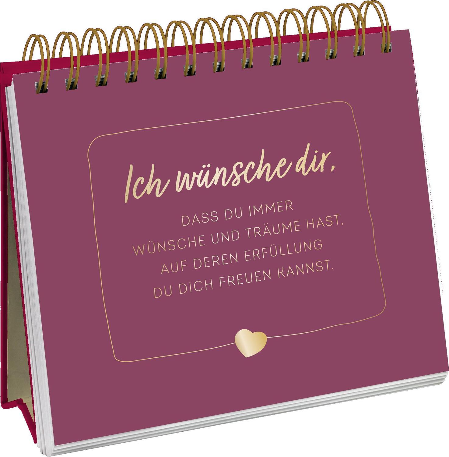 Bild: 9783848501403 | Herzenswünsche von mir für dich | Groh Verlag | Taschenbuch | 144 S.