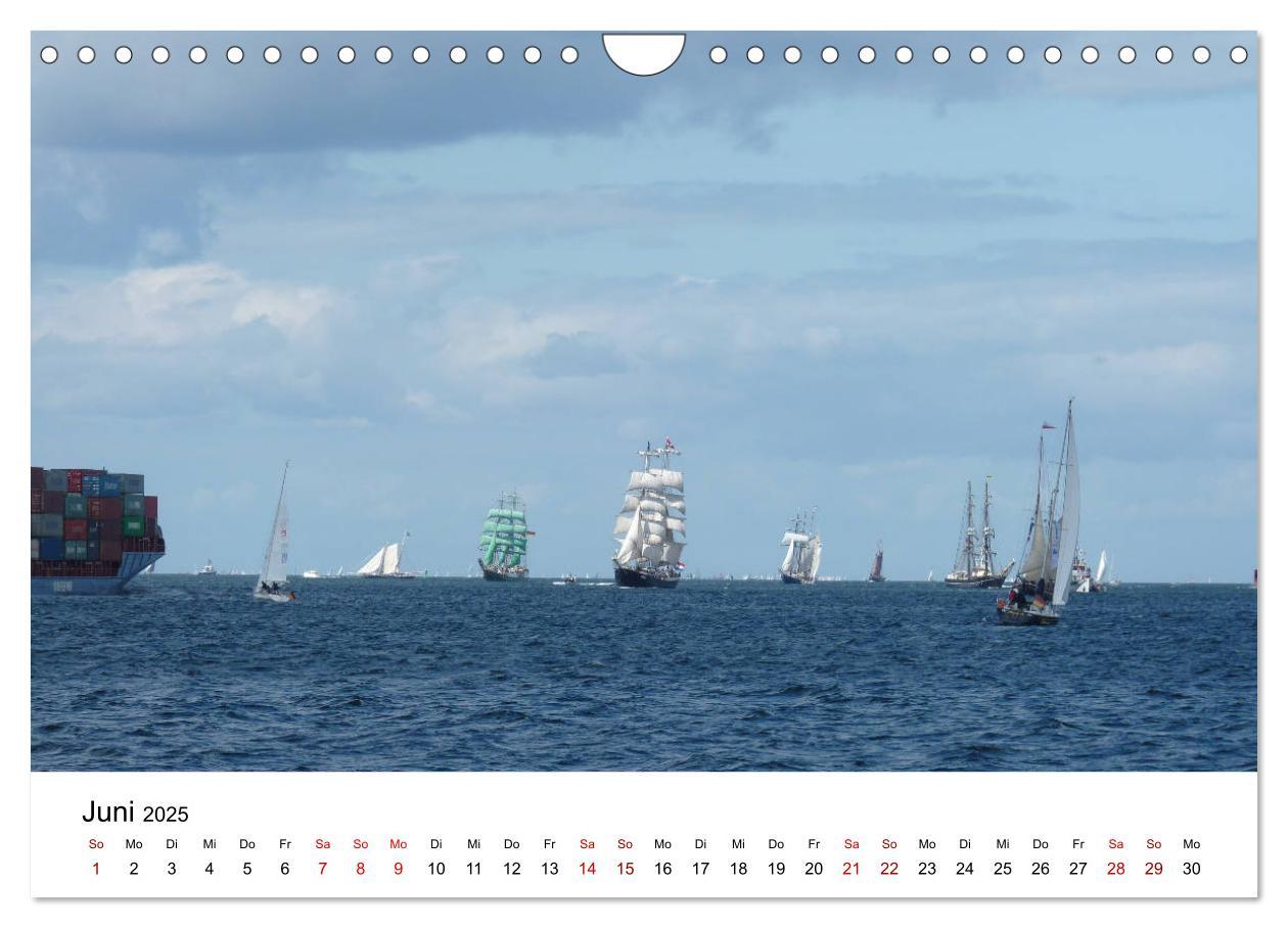 Bild: 9783435454181 | Impressionen von der Kieler Förde (Wandkalender 2025 DIN A4 quer),...