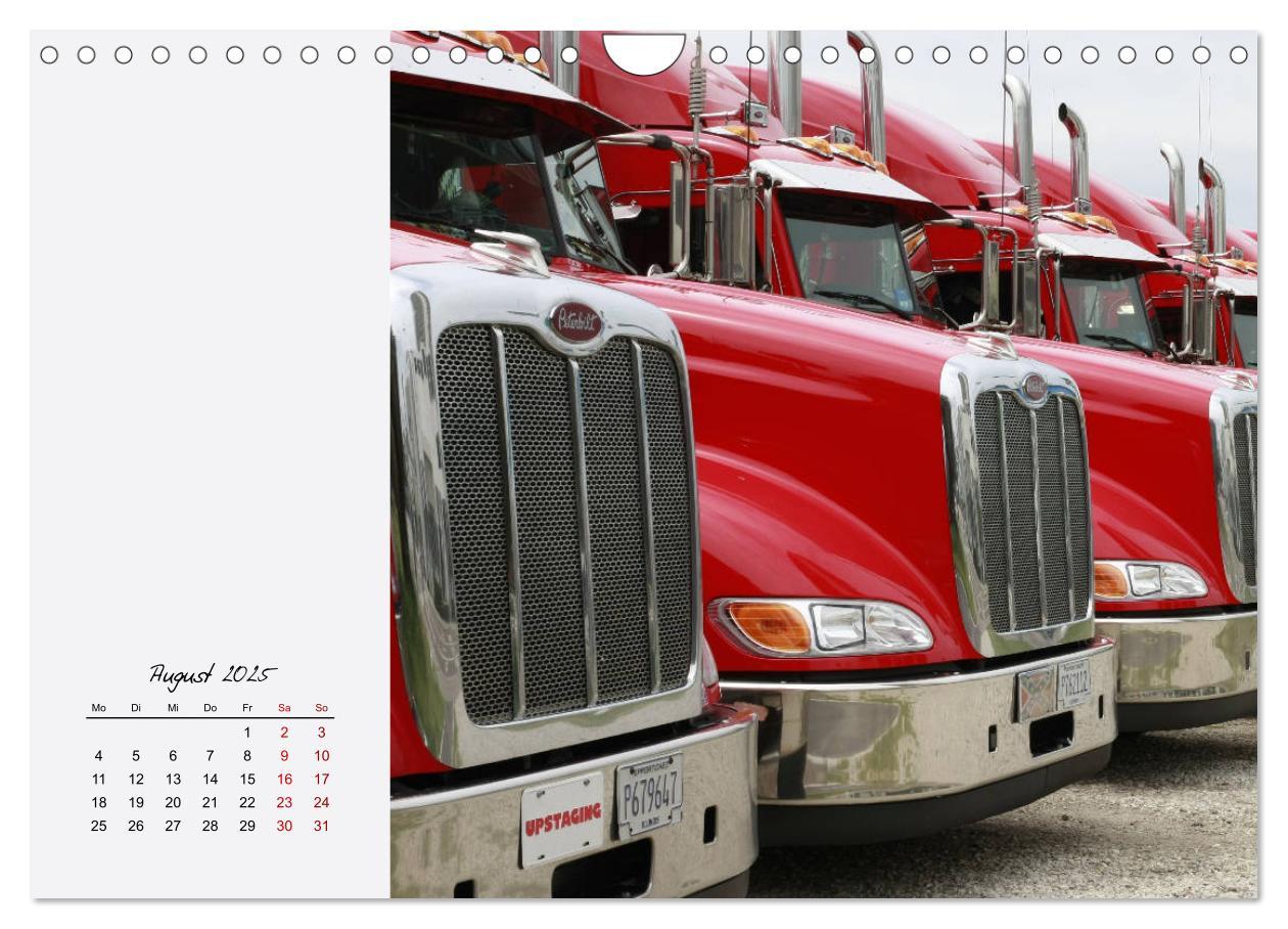 Bild: 9783435338702 | Langhauber. Coole Trucks in den USA (Wandkalender 2025 DIN A4...