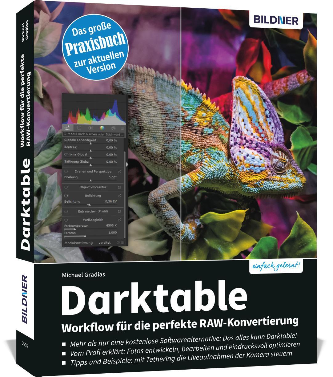 Cover: 9783832805388 | Darktable - Workflow für die perfekte RAW-Konvertierung | Gradias