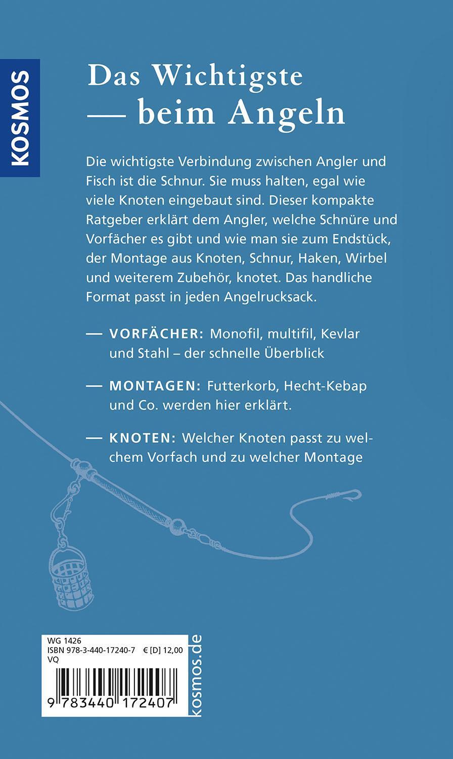 Rückseite: 9783440172407 | Knoten, Vorfach &amp; Montagen | Ben Boden | Taschenbuch | 96 S. | Deutsch