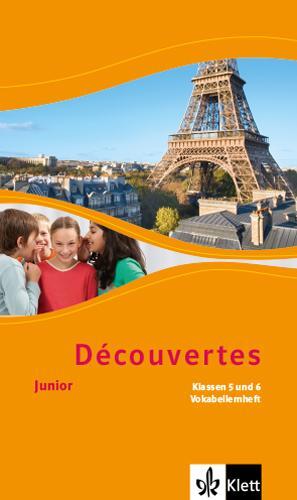 Cover: 9783126222020 | Découvertes Junior. 1/2 Vokabellernheft (Doppelband). Klasse 5 und 6