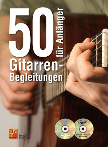 Cover: 3555111302620 | Bruno Tischler, 50 Gitarren-Begleitungen für Anfänger Gitarre Buch...