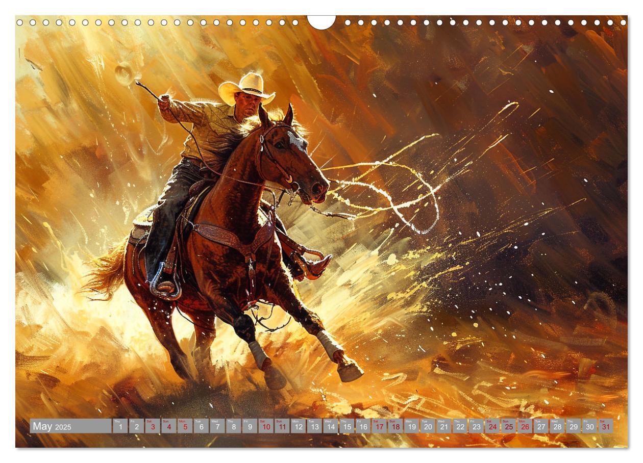 Bild: 9781325978007 | Horses, Power and Freedom (Wall Calendar 2025 DIN A3 landscape),...