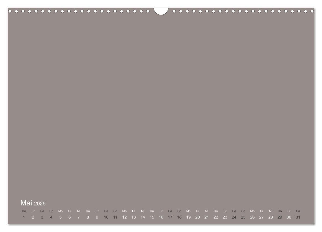 Bild: 9783435211562 | DIY Bastel-Kalender -Erdige Pastell Farben- Zum Selbstgestalten...