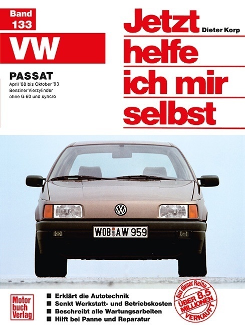 Cover: 9783613012493 | VW Passat April '88 bis Oktober '93 | Dieter Korp | Taschenbuch