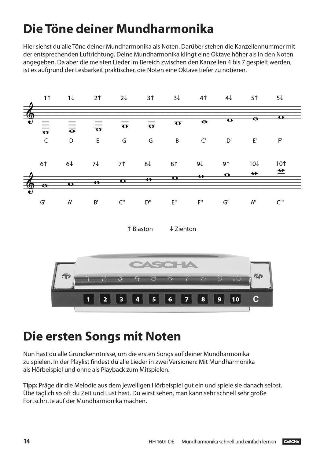 Bild: 9783866263765 | Mundharmonika - Schnell und einfach lernen | Helmut Hage | Broschüre