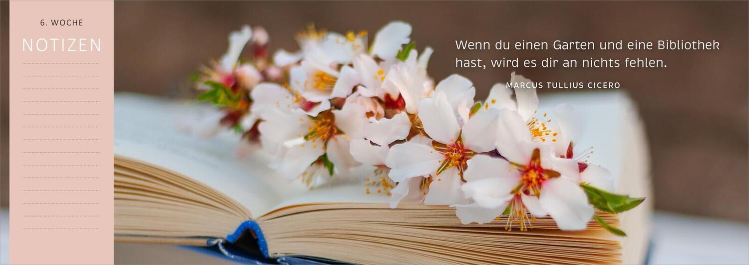 Bild: 4014489133773 | Tischkalender Gartenglück und Blumenduft 2025 | Kalender | 128 S.