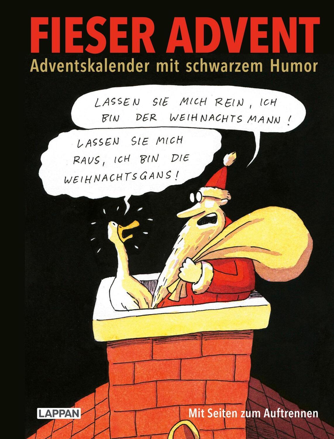 Cover: 9783830321880 | Fieser Advent | Bernd Gieseking | Buch | Fiese Bilder | 112 S. | 2024