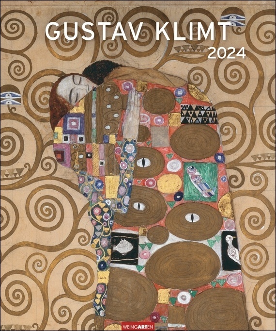 Cover: 9783840084997 | Gustav Klimt Edition Kalender 2024. Hochwertiger Wandkalender mit...