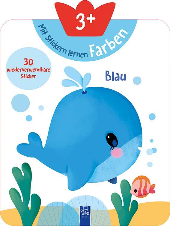 Cover: 9789464764093 | Mit Stickern lernen 3+ (Farben) | Broschüre | Deutsch | 2024