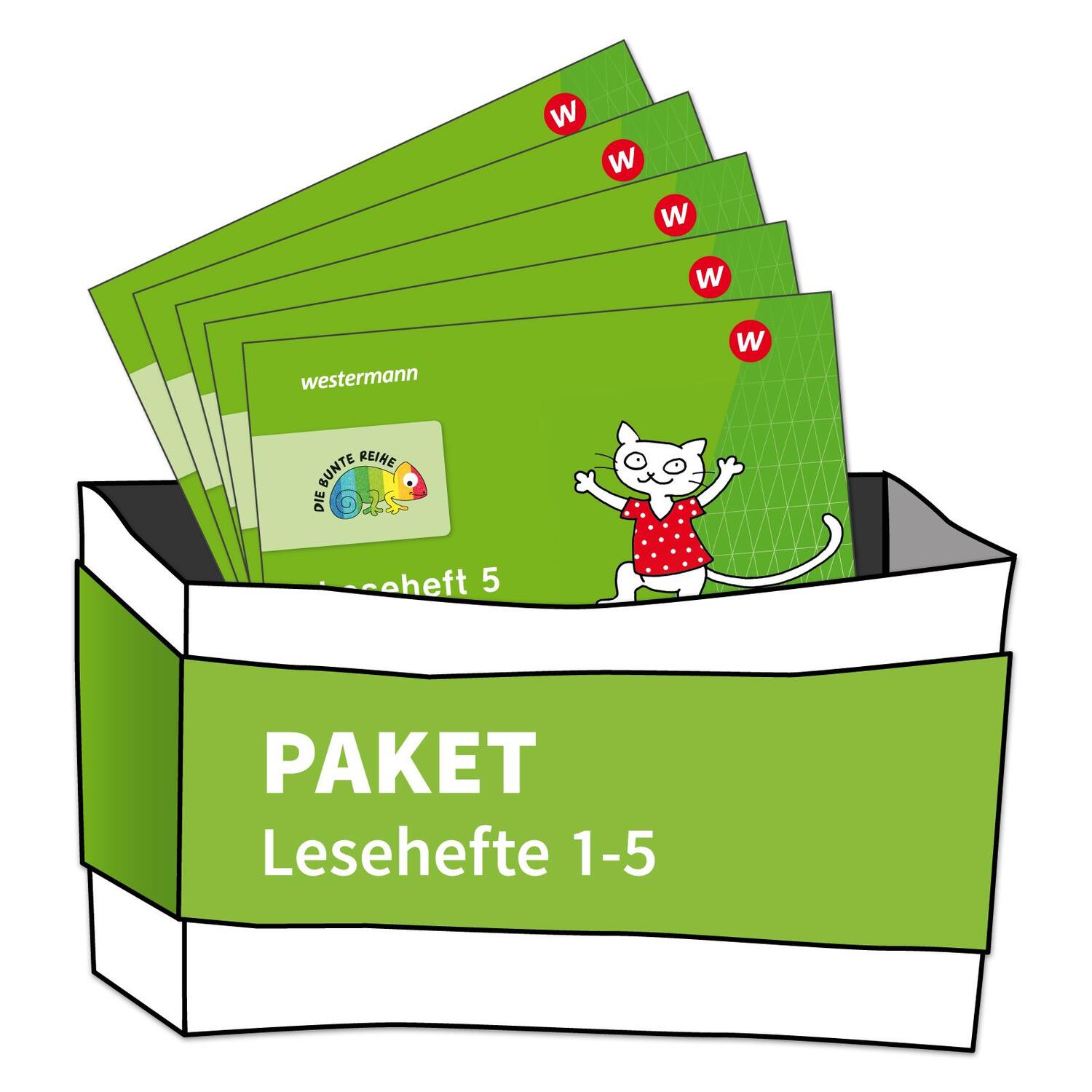 Cover: 9783141172102 | DIE BUNTE REIHE - Deutsch 1 - 5. Paket:Lesehefte | Broschüre | Deutsch