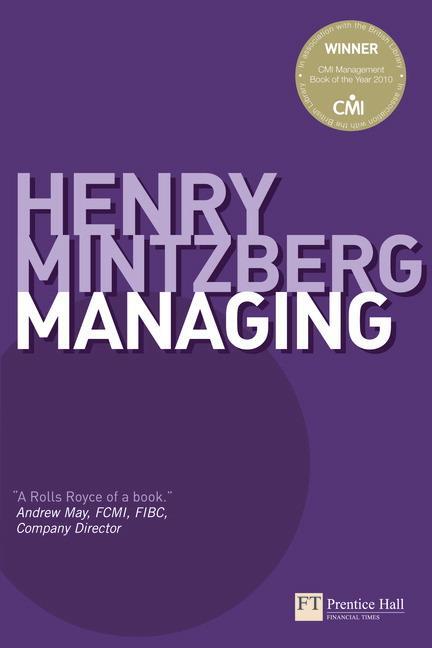 Cover: 9780273745624 | Managing | Henry Mintzberg | Taschenbuch | Financial Times Series