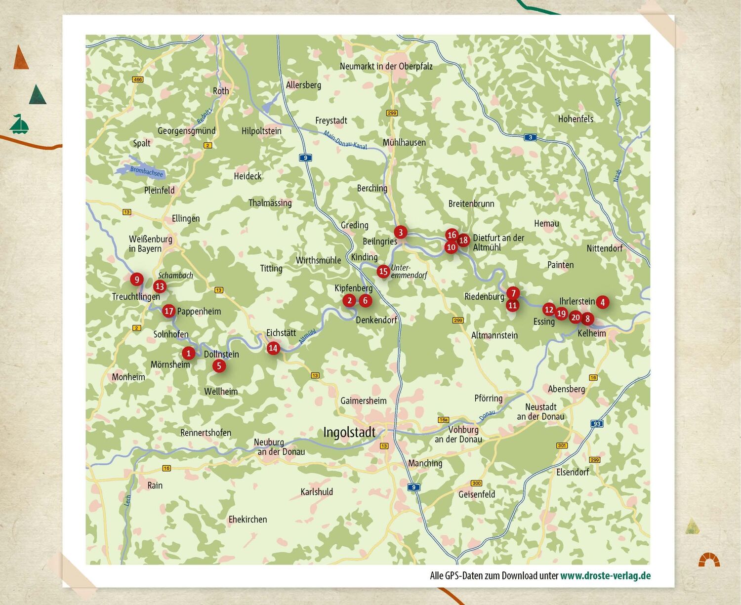 Bild: 9783770023325 | Altmühltal. Wandern für die Seele | Wohlfühlwege | Katrin Berger