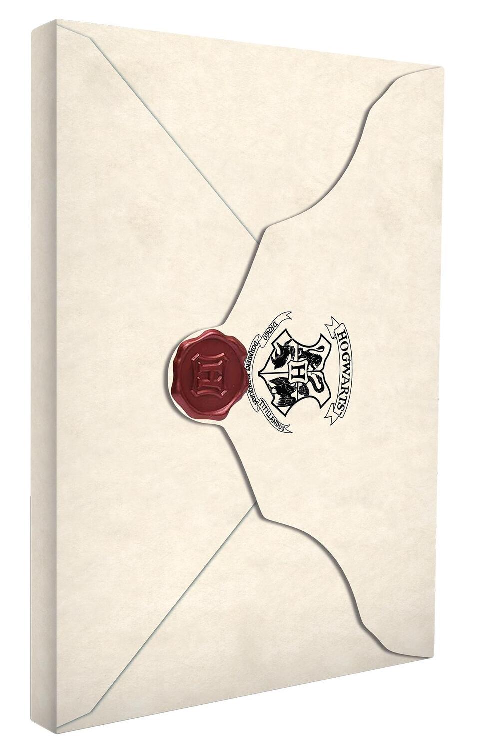 Cover: 4026898004155 | Harry Potter: Notizbuch Hogwarts-Aufnahmebrief | Notizbücher | 192 S.
