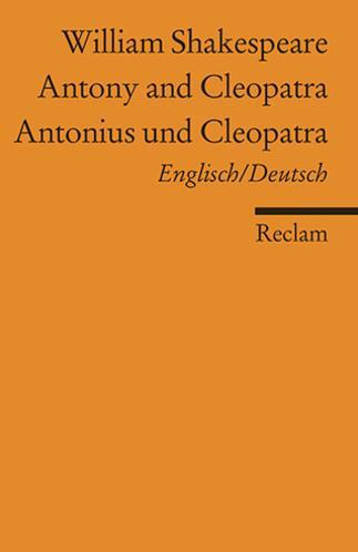 Cover: 9783150088302 | Antonius und Cleopatra / Antony and Cleopatra | William Shakespeare