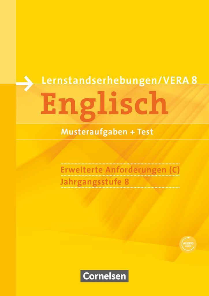 Cover: 9783060322473 | Vorbereitungsmaterialien für VERA - Englisch. 8. Schuljahr....