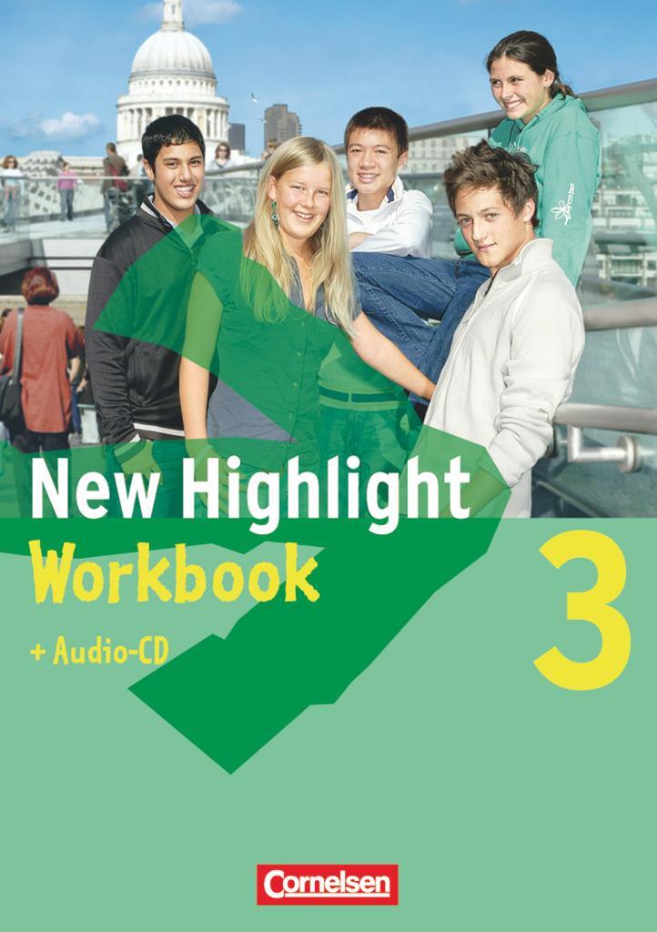 Cover: 9783060311965 | New Highlight - Allgemeine Ausgabe 3: 7. Schuljahr. Workbook mit...
