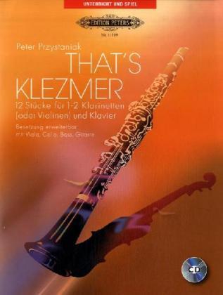 Cover: 9790014109004 | That's Klezmer | Peter Przystaniak (u. a.) | Broschüre | 30 S. | 2008
