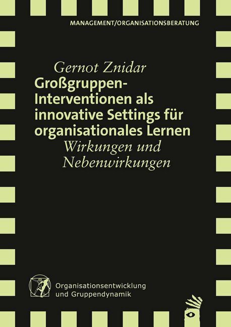 Cover: 9783849790332 | Großgruppeninterventionen als innovative Settings für...