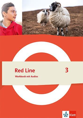 Cover: 9783125489332 | Red Line 3. Workbook mit Audios Klasse 7 | Bundle | 1 Broschüre | 2024