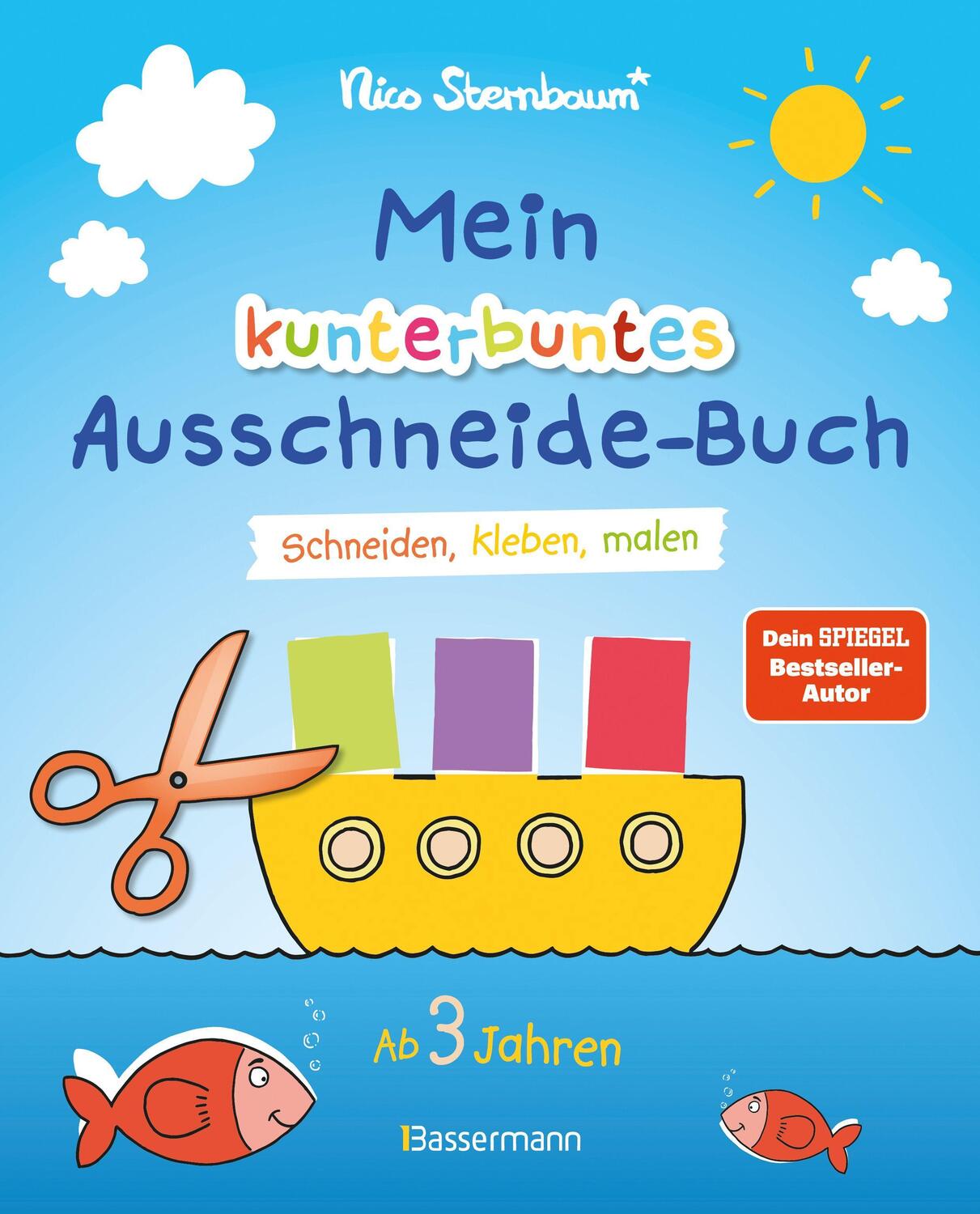 Cover: 9783809438199 | Mein kunterbuntes Ausschneide-Buch | Nico Sternbaum | Taschenbuch