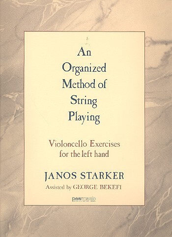 Cover: 9990050186452 | An Organized Method of String Playing | Janos Starker | Buch