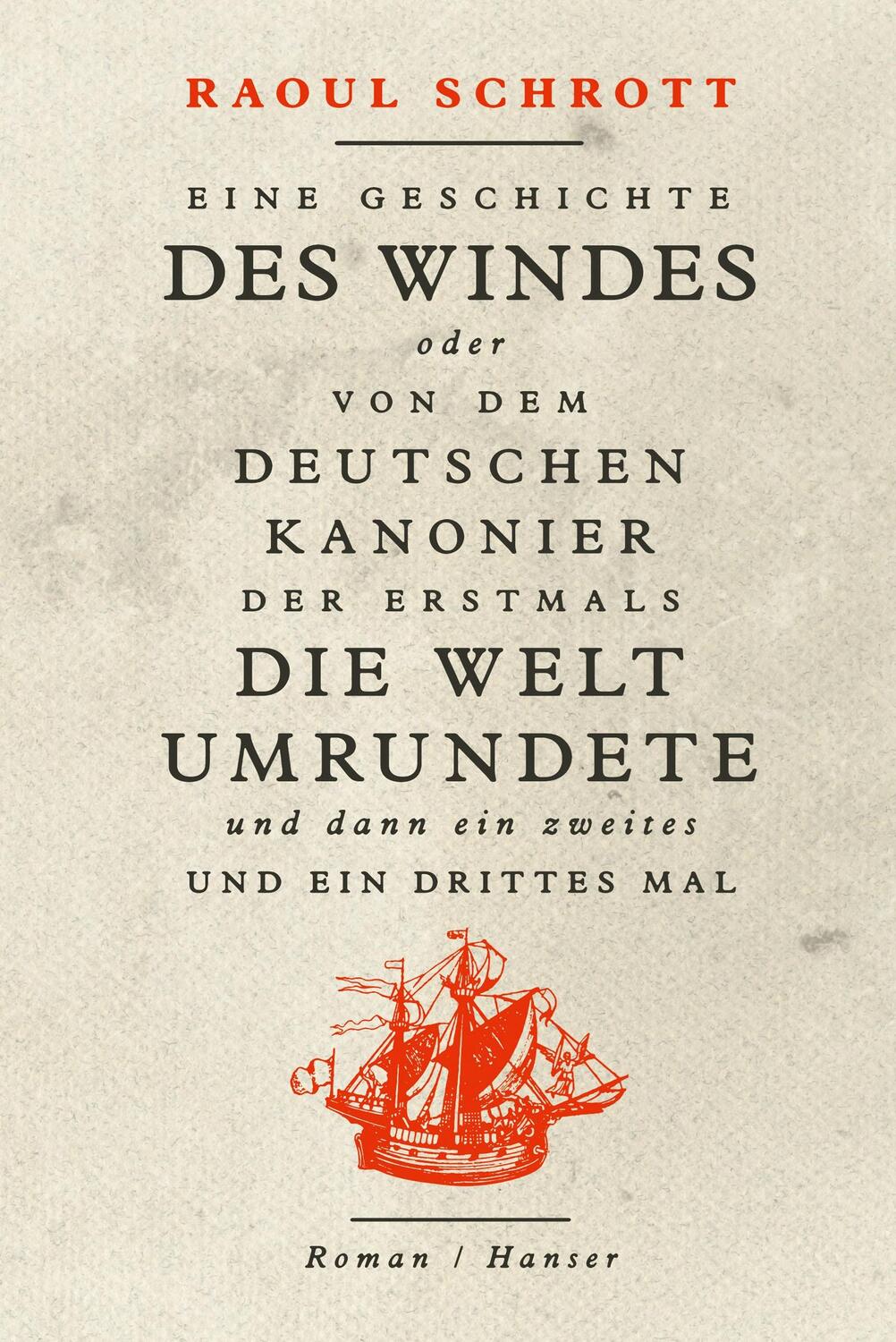 Cover: 9783446263802 | Eine Geschichte des Windes oder Von dem deutschen Kanonier der...