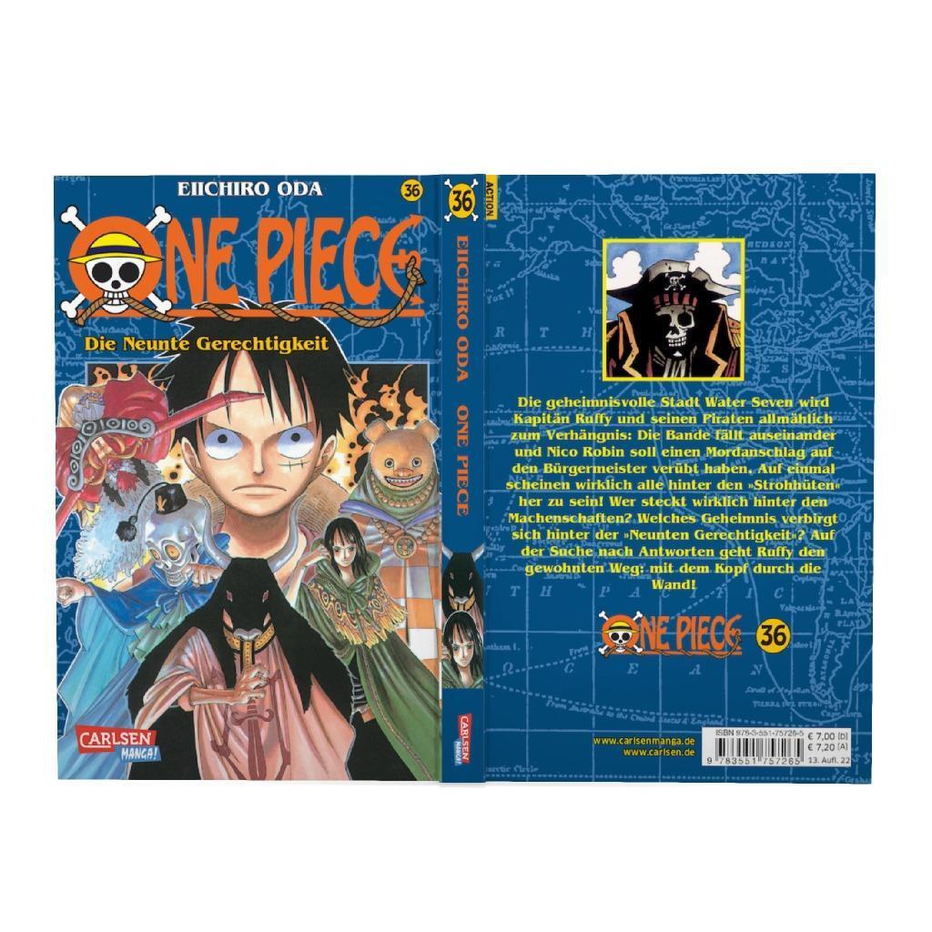 Bild: 9783551757265 | One Piece 36. Die neunte Gerechtigkeit | Eiichiro Oda | Taschenbuch