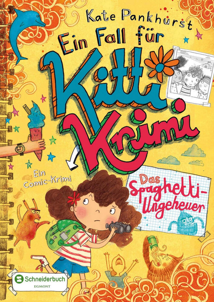 Cover: 9783505137112 | Ein Fall für Kitti Krimi - Das Spaghetti-Ungeheuer | Ein Comic-Krimi