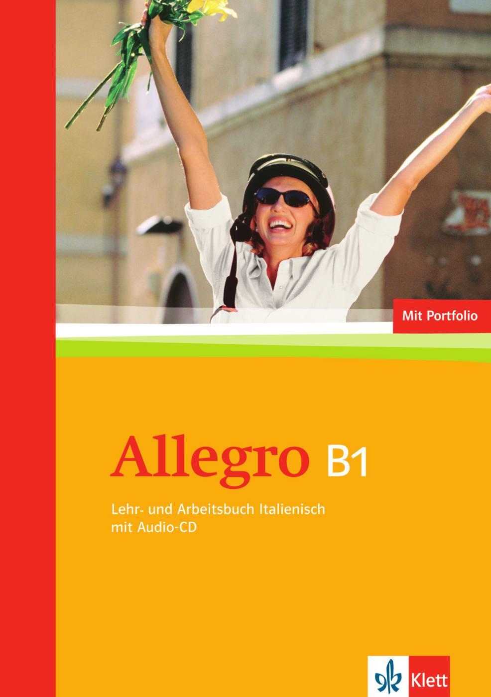 Cover: 9783125255845 | Allegro. Lehr- und Arbeitsbuch Italienisch mit Audio-CD (B1) | Buch