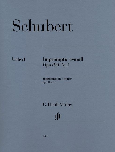 Cover: 9790201804873 | Impromptu c minor op. 90,1 D 899 | G. Henle Verlag | EAN 9790201804873