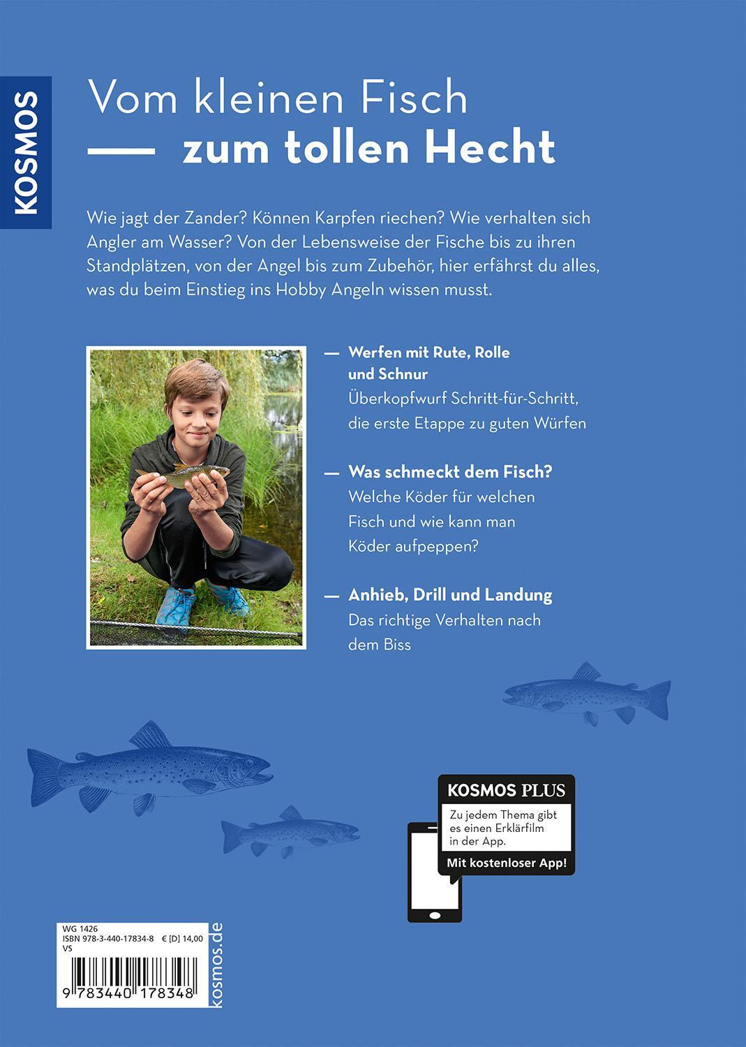 Rückseite: 9783440178348 | Das Angelbuch für Kids | Mit Fischsteckbriefen für Unterwegs | Gretler