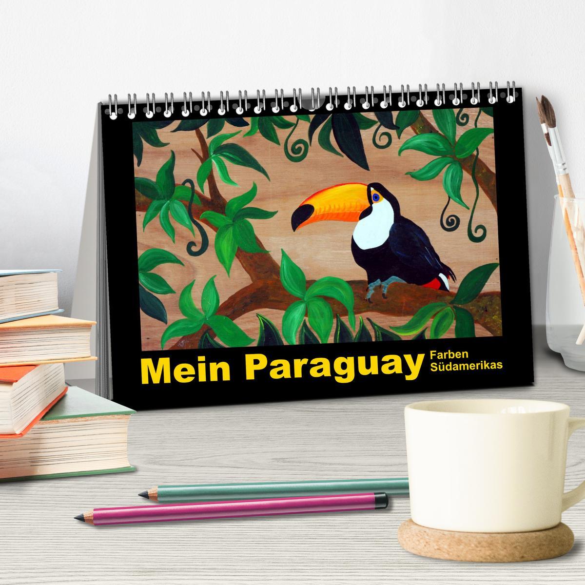 Bild: 9783435714582 | Mein Paraguay - Farben Südamerikas (Tischkalender 2025 DIN A5...