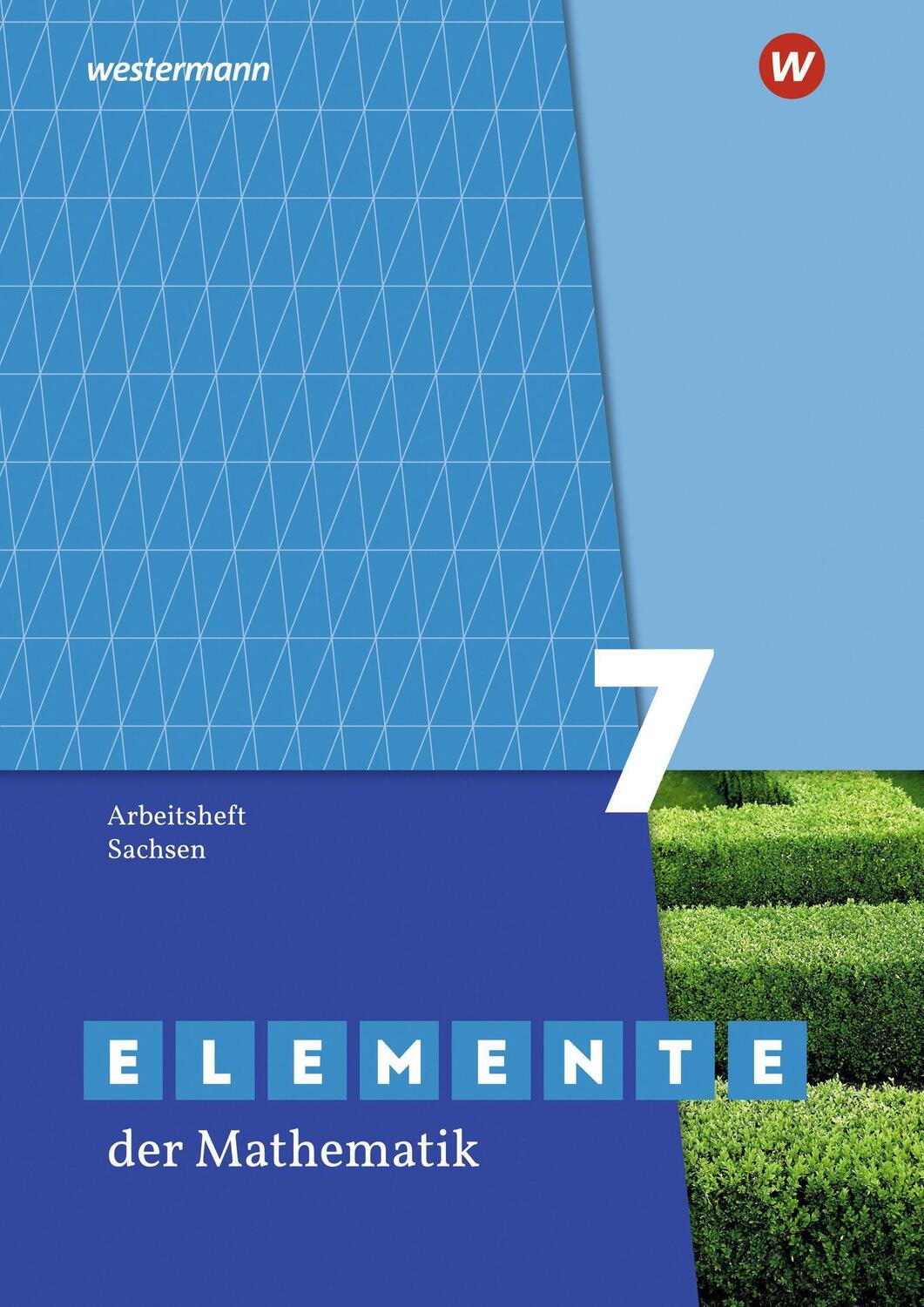 Cover: 9783141278200 | Elemente der Mathematik SI 7. Arbeitsheft mit Lösungen. Sachsen | 2021