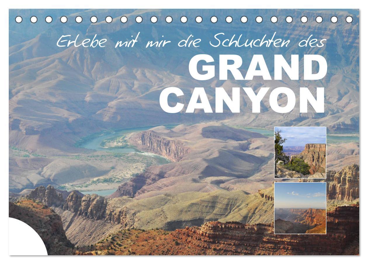 Cover: 9783435110834 | Erlebe mit mir die Schluchten des Grand Canyon (Tischkalender 2025...