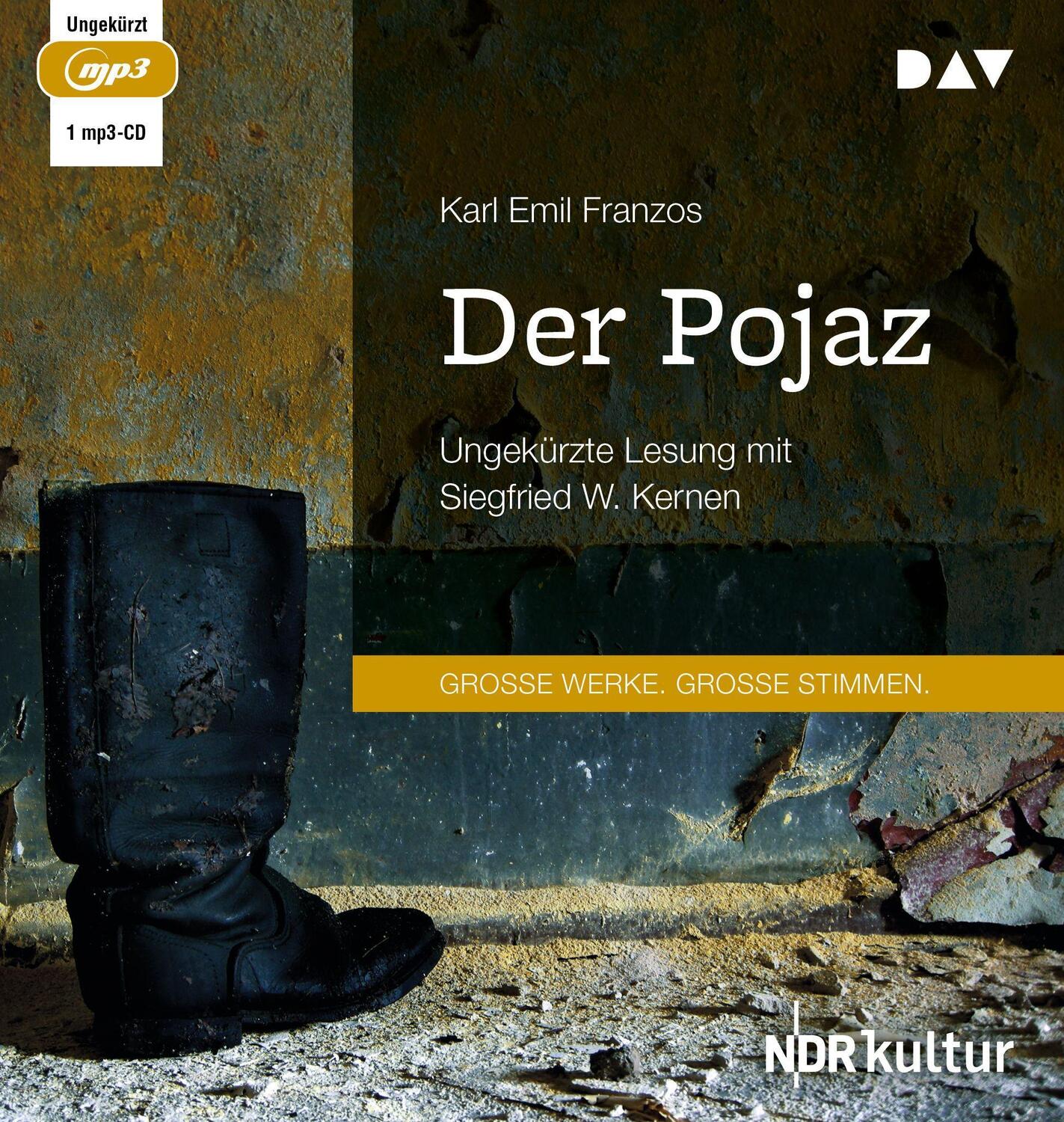 Cover: 9783742417701 | Der Pojaz | Ungekürzte Lesung mit Siegfried W. Kernen (1 mp3-CD) | MP3
