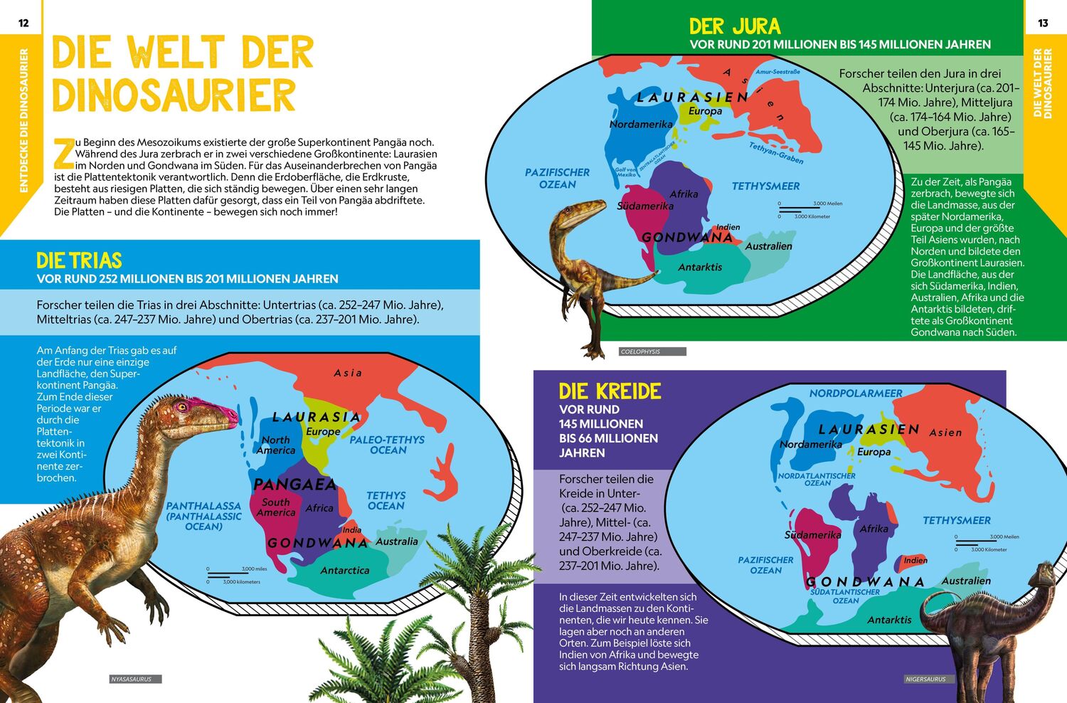 Bild: 9788863125450 | Dinosaurier-Atlas: Wo die Dinos lebten | National Geographic Kids