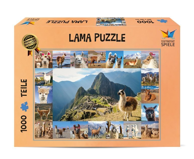 Cover: 4260472860588 | Lama Puzzle | 1000 Teile | Tanja Philippeit | Spiel | Deutsch | 2021