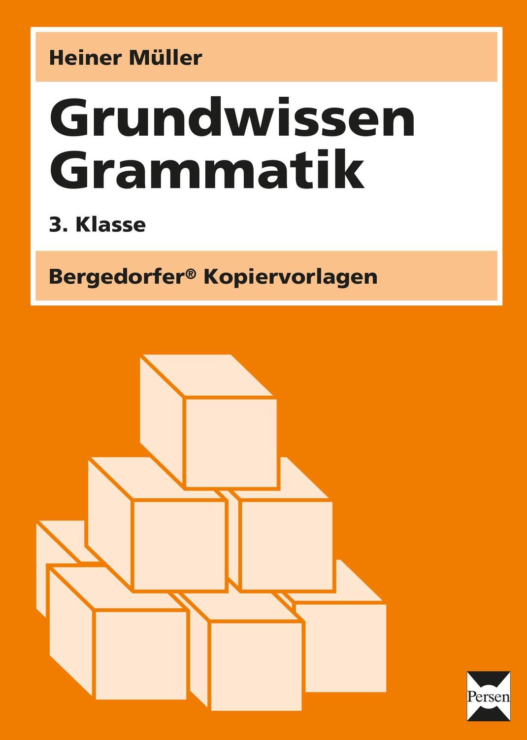 Cover: 9783834426178 | Grundwissen Grammatik. 3. Schuljahr | Heiner Müller | Mappe | Deutsch