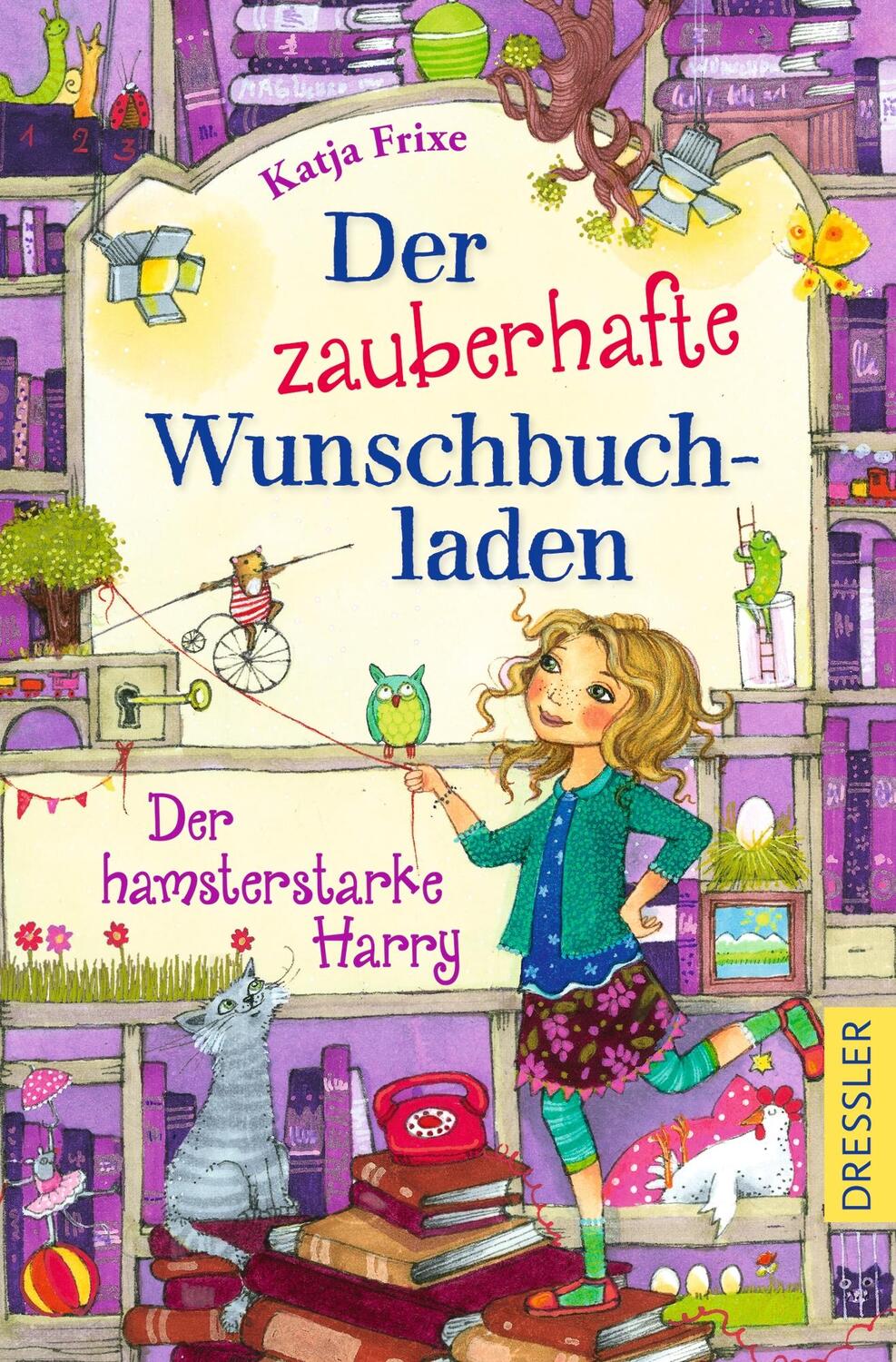 Cover: 9783751301114 | Der zauberhafte Wunschbuchladen 2. Der hamsterstarke Harry | Frixe